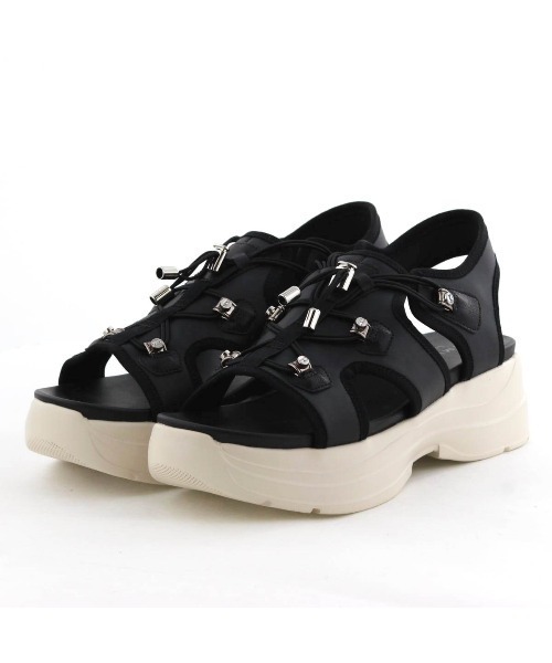 HIMIKO（ヒミコ）の「【HIMIKO】カバードスポサン/657204（サンダル・レディース・ブラック/アイボリー/ベージュ・X-SMALL/MEDIUM/LARGE/SMALL/X-LARGE/XX-LARGE）」の20枚目の写真