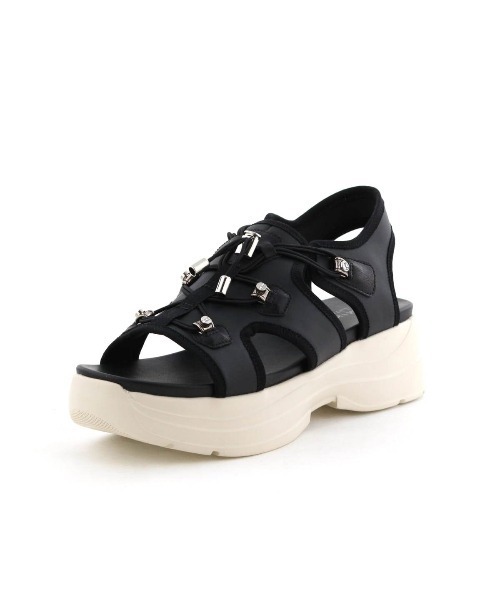 HIMIKO（ヒミコ）の「【HIMIKO】カバードスポサン/657204（サンダル・レディース・ブラック/アイボリー/ベージュ・X-SMALL/MEDIUM/LARGE/SMALL/X-LARGE/XX-LARGE）」の14枚目の写真