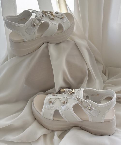 HIMIKO（ヒミコ）の「【HIMIKO】カバードスポサン/657204（サンダル・レディース・ブラック/アイボリー/ベージュ・X-SMALL/MEDIUM/LARGE/SMALL/X-LARGE/XX-LARGE）」の22枚目の写真