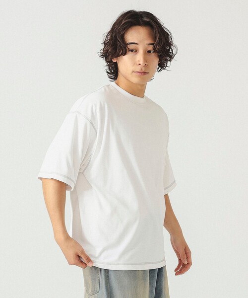 BEAMS Tシャツ Mサイズ 新品未使用 BEAMS BEAMS Logo Long Sleeve T-Shirt (T-shirts, Cut and Sewn