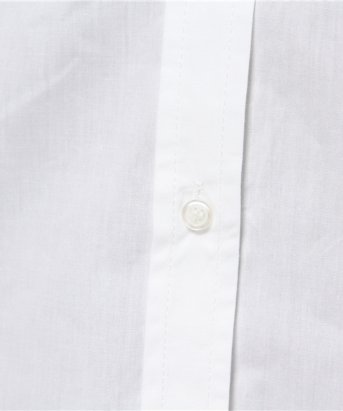 AZUL by moussy（アズールバイマウジー）の「ブロード長袖チュニックシャツ（シャツ/ブラウス・レディース・ダークネイビー/オフホワイト・SMALL/LARGE/MEDIUM）」の10枚目の写真