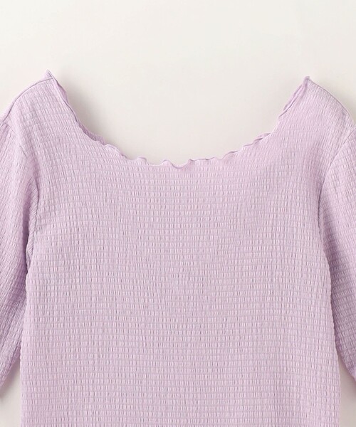 tシャツ 「Steven Alan」クレープ ハーフスリーブ プルオーバー レディース セール】＜Steven Alan＞リブ ロングスリーブ プルオーバー（T