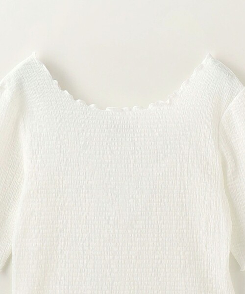 セール】＜Steven Alan＞クレープ ハーフスリーブ プルオーバー