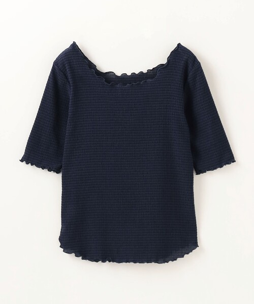 tシャツ 「Steven Alan」クレープ ハーフスリーブ プルオーバー レディース セール】＜Steven Alan＞リブ ロングスリーブ プルオーバー（T