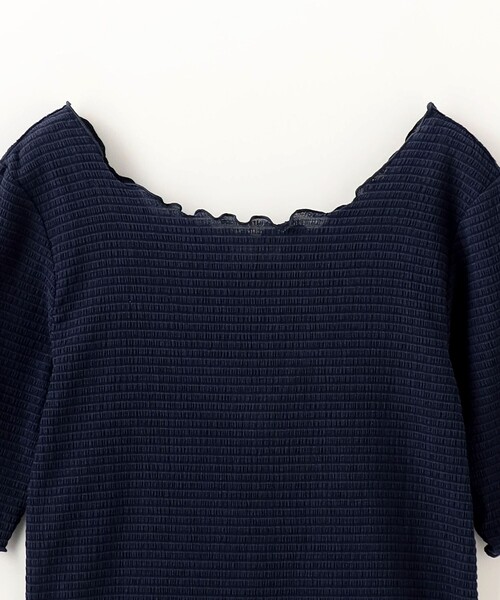 セール】＜Steven Alan＞クレープ ハーフスリーブ プルオーバー