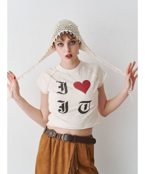 jouetie（ジュエティ）の「パールクロシェボンネット（ニットキャップ/ビーニー・レディース・アイボリー/ブラック・FREE）」の9枚目の写真