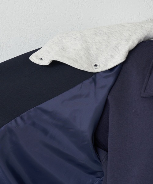 RAY CASSIN（レイカズン）の「【WEB限定価格】フード付テーラージャケット（テーラードジャケット・レディース・ベージュ/ネイビー/グレー・FREE）」の21枚目の写真