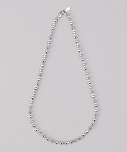 coen（コーエン）の「フェイクパール＆ボールチェーン3連ネックレス（ネックレス・レディース・シルバー・FREE）」の8枚目の写真