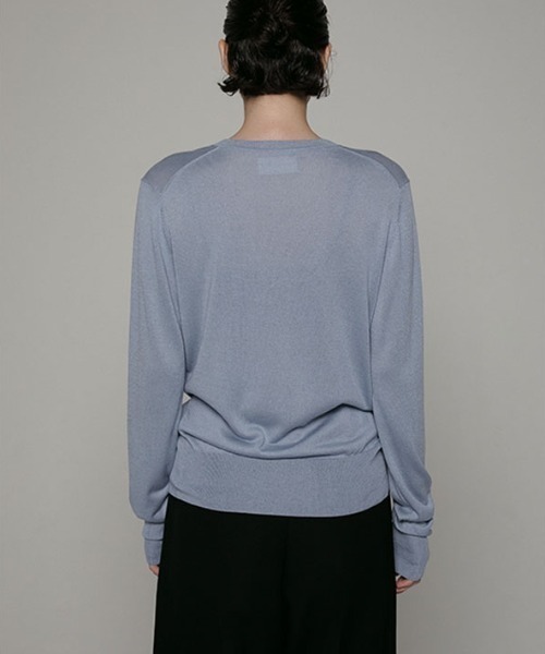 セール】SANTEシルクカシミヤVネックニットプルオーバー（ニット