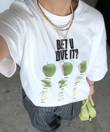 PBLIM | 《UNISEX》ラインアップルTシャツ(Tシャツ/カットソー)