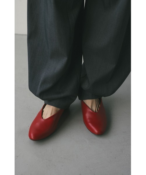 STYLEMIXER（スタイルミキサー）の「インヒールミュール（パンプス・レディース・レッド/ブラック/ベージュ・SMALL/MEDIUM/LARGE）」の3枚目の写真