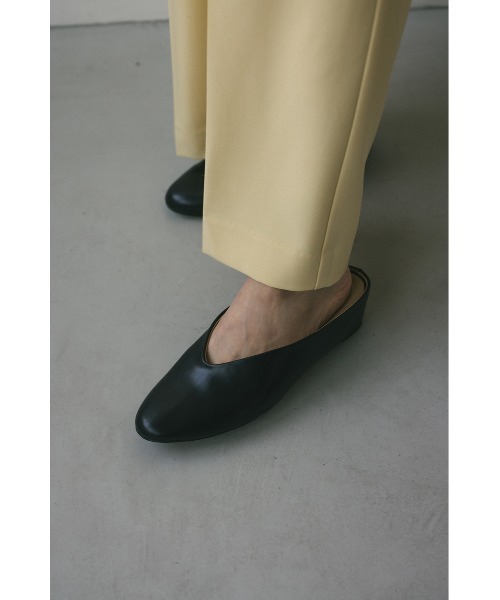 STYLEMIXER（スタイルミキサー）の「インヒールミュール（パンプス・レディース・レッド/ブラック/ベージュ・SMALL/MEDIUM/LARGE）」の2枚目の写真