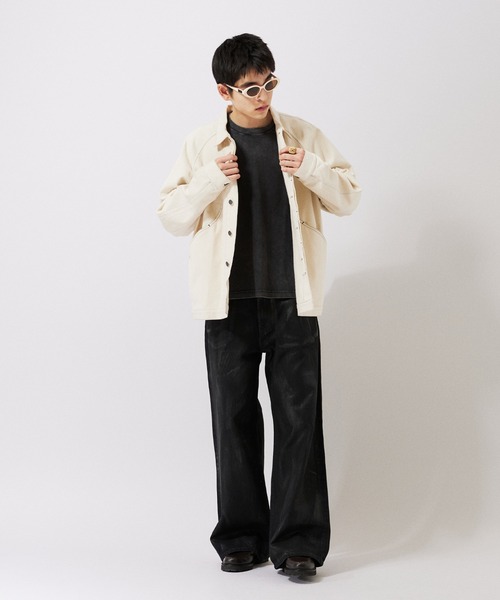 ZOZO限定】SWITCHING DENIM OVER JKT / スイッチングデニム