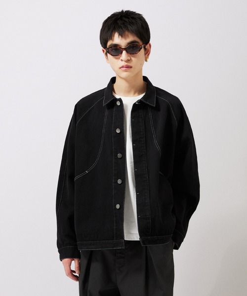 ZOZO限定】SWITCHING DENIM OVER JKT / スイッチングデニム