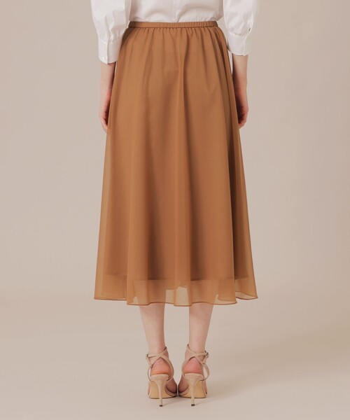 MACKINTOSH LONDON（マッキントッシュ ロンドン）の「シアージャージスカート（スカート・レディース・ネイビー/ベージュ/ライトブルー・36/38）」の8枚目の写真