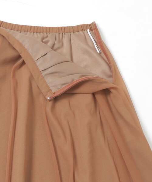 MACKINTOSH LONDON（マッキントッシュ ロンドン）の「シアージャージスカート（スカート・レディース・ネイビー/ベージュ/ライトブルー・36/38）」の7枚目の写真