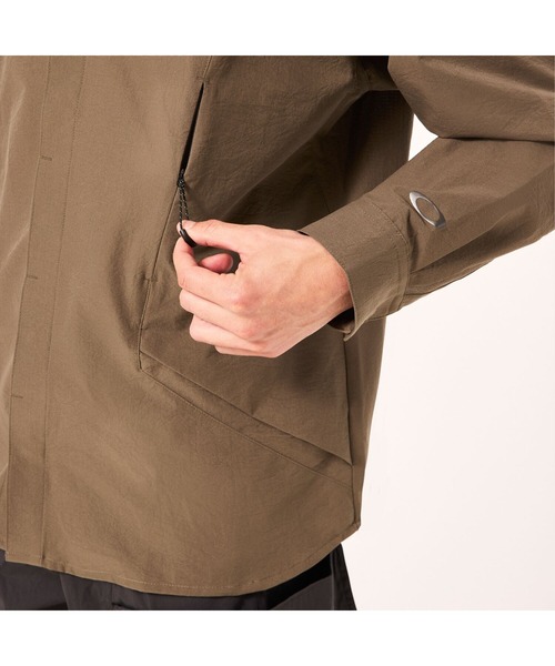 OAKLEY（オークリー）の「オークリ― FGL  AP LS SHIRTS 1.0 / WOVENSHIRT シャツ/ UPF50+/ 撥水/FGL アウトドア/OAKLEY（シャツ/ブラウス・メンズ・ブラウン・S）」の8枚目の写真