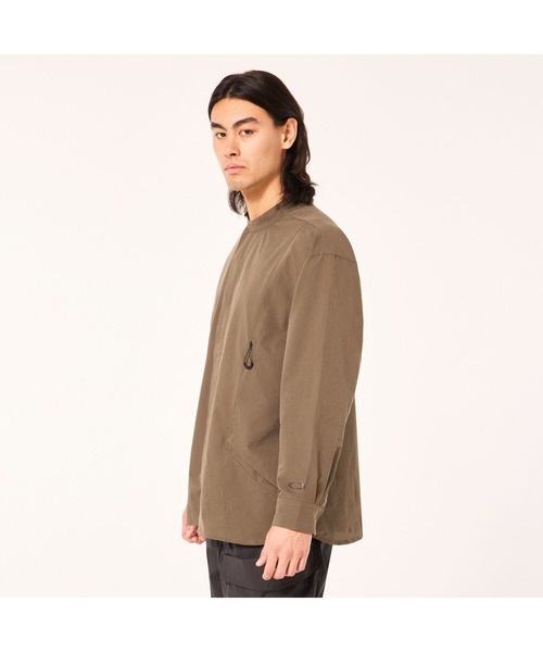 OAKLEY（オークリー）の「オークリ― FGL  AP LS SHIRTS 1.0 / WOVENSHIRT シャツ/ UPF50+/ 撥水/FGL アウトドア/OAKLEY（シャツ/ブラウス・メンズ・ブラウン・S）」の11枚目の写真