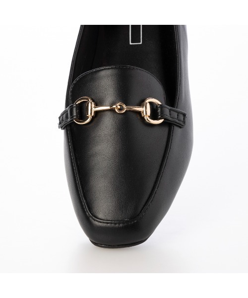 noyau（ノヤウ）の「スクエアトゥビット付きヒールローファー（ローファー・レディース・イエロー/シルバー/ブラック/アイボリー・22.5cm/23cm/23.5cm/24cm/24.5cm）」の17枚目の写真