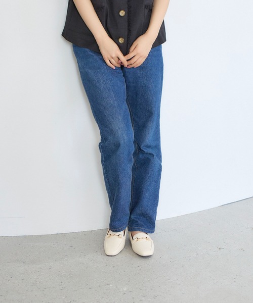 noyau（ノヤウ）の「スクエアトゥビット付きヒールローファー（ローファー・レディース・イエロー/シルバー/ブラック/アイボリー・22.5cm/23cm/23.5cm/24cm/24.5cm）」の11枚目の写真