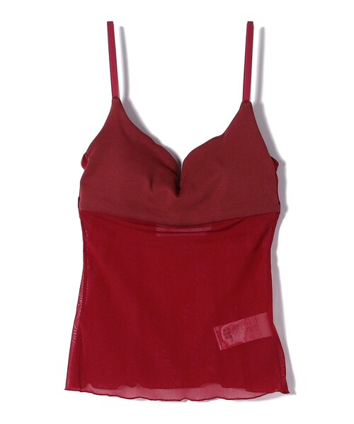 JANESMITH（ジェーンスミス）の「JANE SMITH:チュール キャミソール（キャミソール・レディース・ブラック/レッド・ONE SIZE）」の2枚目の写真