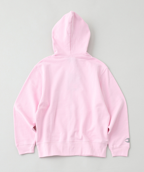 PULP/417EDIFICE(パルプフォーワンセブンエディフィス)の「【Geek Office / ギークオフィス】Mosaic Society / モザイクソサエティ HOODIE(パーカー・レディース・ピンク・SMALL)」の2枚目の写真