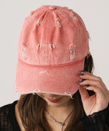 ROOPTOKYO | Vintage Damage Design Cap / ヴィンテージダメージデザインキャップ(キャップ)