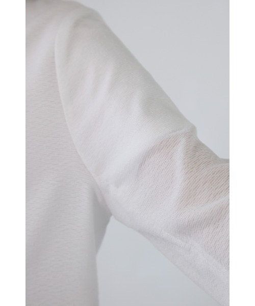 M.deux(エムドゥ)の「《シアーツイードノーカラージャケット》(ノーカラージャケット・レディース・ホワイト/ブラック・MEDIUM)」の13枚目の写真