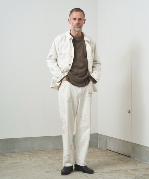 パンツ 2019AW TROVE BIG POCKET DENIM PANTS TROVE カーゴパンツ x 岡部文彦 / BIG POCKET SHORTS Ver:14
