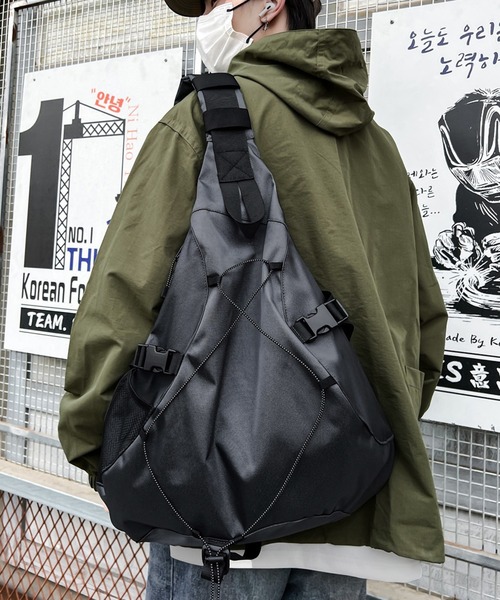 【BAGGU】限定コラボ☆ロゼットナイロンスリングバッグ スモール resize_image.php?image=