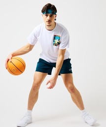 SPALDING（スポルディング）の「【SPALDING/スポルディング】Tシャツ ポップアート コラージュ/吸水速乾UVカット半袖Tシャツ（Tシャツ/カットソー・メンズ）」
