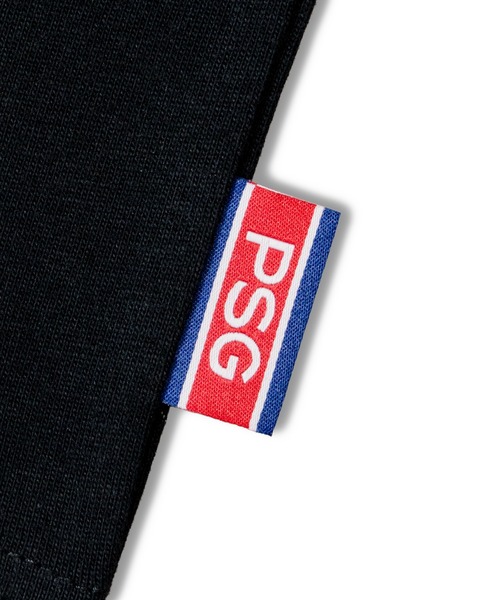 PARIS SAINT-GERMAIN（パリサンジェルマン）の「PSG_EMB CIRCLE & WORD LOGO TEE（Tシャツ/カットソー・メンズ・ホワイト/ブラック・M/L/XL）」の7枚目の写真