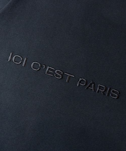 PARIS SAINT-GERMAIN（パリサンジェルマン）の「PSG_EMB CIRCLE & WORD LOGO TEE（Tシャツ/カットソー・メンズ・ホワイト/ブラック・M/L/XL）」の9枚目の写真