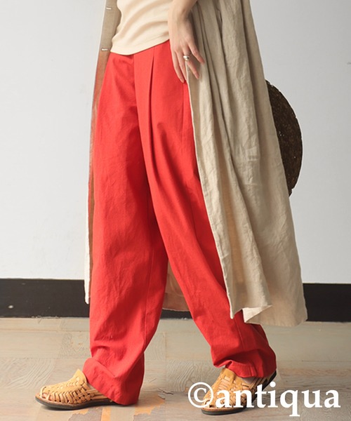 新品タグ付き✨24SS　定価3.9万　カオス　アンバーリネンパンツ　ベルギー 新品タグ付き✨24SS 定価3.9万 カオス アンバーリネンパンツ