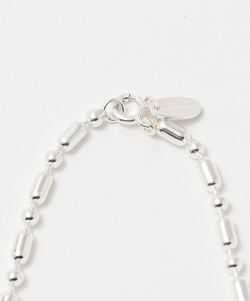 quip queint（クイップクエイント）の「＜quip queint＞BOWLING TUBE ネックレス（ネックレス・レディース・シルバー・FREE）」の3枚目の写真