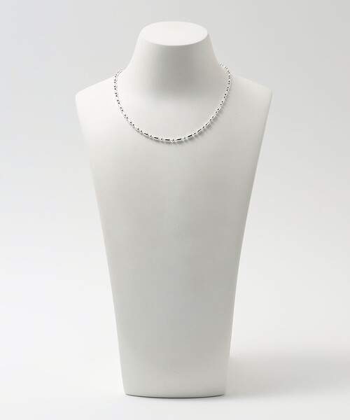 quip queint（クイップクエイント）の「＜quip queint＞BOWLING TUBE ネックレス（ネックレス・レディース・シルバー・FREE）」の6枚目の写真