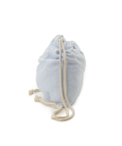 gelato pique（ジェラートピケ）の「リゾートパイルナップサック（バックパック/リュック・レディース・ブルー/オレンジ・FREE）」の5枚目の写真