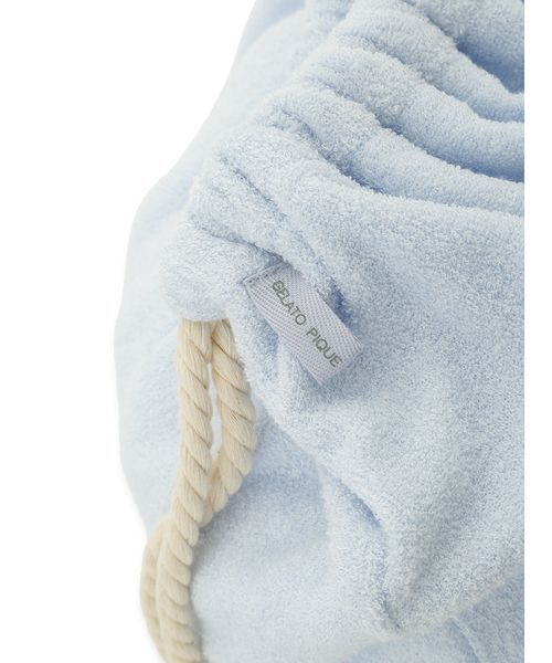 gelato pique（ジェラートピケ）の「リゾートパイルナップサック（バックパック/リュック・レディース・ブルー/オレンジ・FREE）」の6枚目の写真