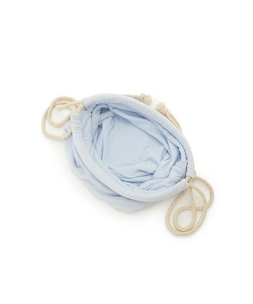 gelato pique（ジェラートピケ）の「リゾートパイルナップサック（バックパック/リュック・レディース・ブルー/オレンジ・FREE）」の8枚目の写真