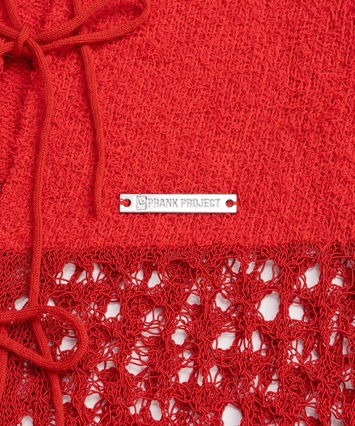 コイルメッシュコンビニットタンク / Coil Mesh Knit Tank