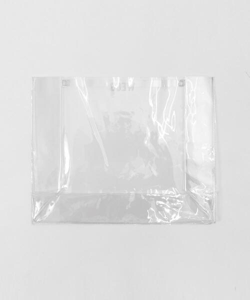 WEGO（ウィゴー）の「WEGO/ロゴクリアカバーS（トートバッグ・レディース・ブラック/レッド/シルバー・FREE）」の14枚目の写真