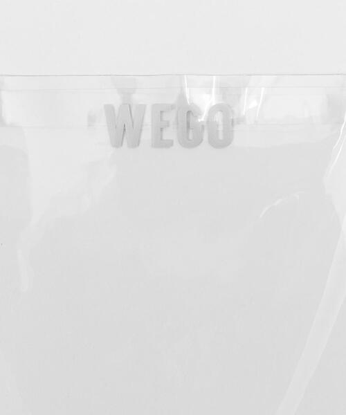 WEGO（ウィゴー）の「WEGO/ロゴクリアカバーS（トートバッグ・レディース・ブラック/レッド/シルバー・FREE）」の15枚目の写真