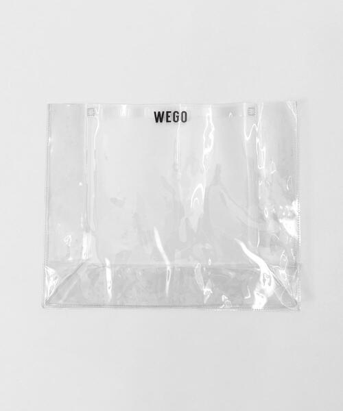 WEGO（ウィゴー）の「WEGO/ロゴクリアカバーS（トートバッグ・レディース・ブラック/レッド/シルバー・FREE）」の18枚目の写真