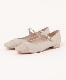 MELMO  レースフラットシューズ MELMO メルモ - レディース フラットパンプス -モーダ・クレア