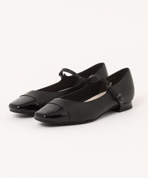 MELMO（メルモ）の「トゥーキャップメリージェーン（パンプス・レディース・ブラック/ベージュ系その他7/ゴールド・23.0cm/23.5cm/24.0cm/24.5cm/22.5cm）」の2枚目の写真
