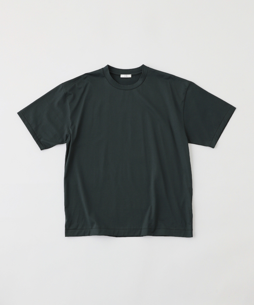 ATON(エイトン)の「ATON (エイトン) SUVIN 60/2 OVERSIZED T-SHIRT KKAGGM0015(Tシャツ/カットソー・メンズ・ホワイト/ボルドー/グリーン/ブラック/ベージュ・6/4/2)」の4枚目の写真