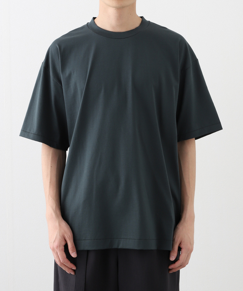 ATON(エイトン)の「ATON (エイトン) SUVIN 60/2 OVERSIZED T-SHIRT KKAGGM0015(Tシャツ/カットソー・メンズ・ホワイト/ボルドー/グリーン/ブラック/ベージュ・6/4/2)」の15枚目の写真