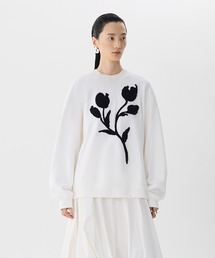 JNBY | 3D Floral Sweatshirt / フローラルスウェットシャツ(スウェット)