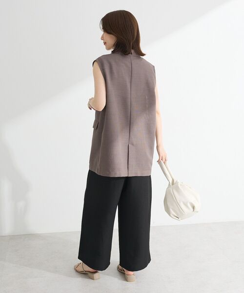 Green　Parks（グリーンパークス）の「メッシュジレ（ベスト・レディース・アイボリー/ブラック/ブラウン・FREE）」の11枚目の写真