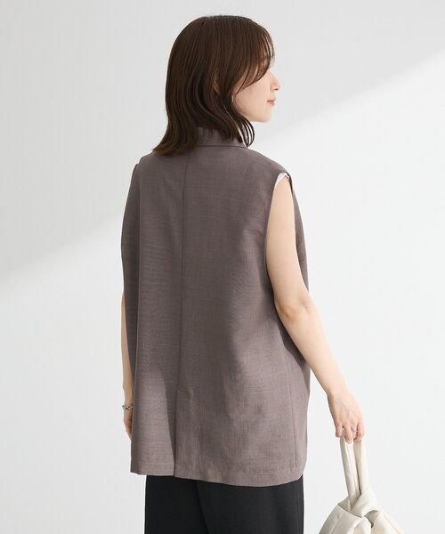 Green　Parks（グリーンパークス）の「メッシュジレ（ベスト・レディース・アイボリー/ブラック/ブラウン・FREE）」の14枚目の写真